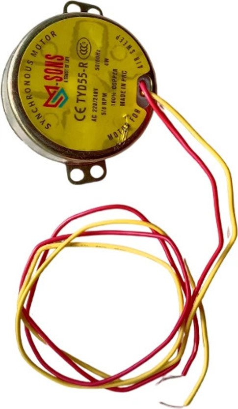 Electroparticle AC Synchronous Motor 220V/240V Low RPM Gear Motor for Hobby & Display Use Electronic Components Electronic Hobby Kit