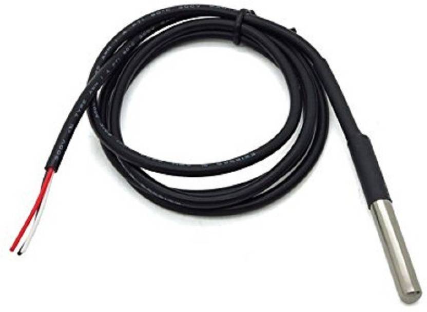 Robotbanao Waterproof DS18B20 Digital Temperature Sensor Probe 100cm
