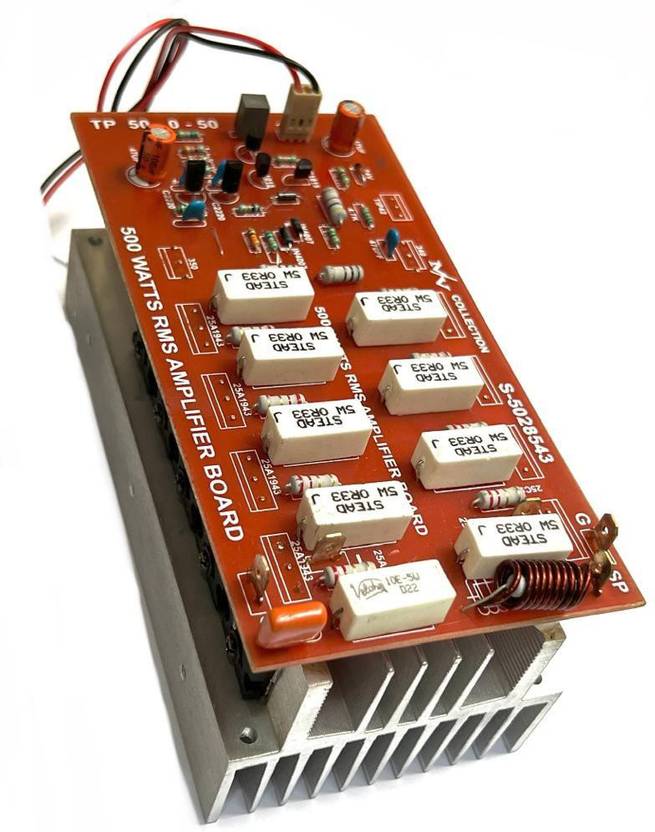 M V COLLECTION 500 WATT MONO 2SC5200 2SA1943 AMPLIFIER BOARD HIGH