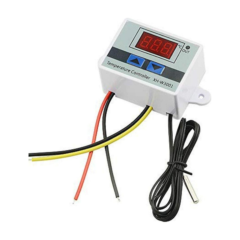 SG Flash PREMIUM QUALITY W3001 220V 10A LED Temperature with Thermostat Control Switch Temperature Sensor and Controller Electronic Hobby Kit