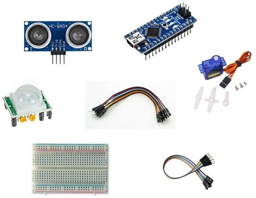 VROBOTIC Radar Project Kit|DIY Object Detection & Security System Electronic Components Electronic Hobby Kit