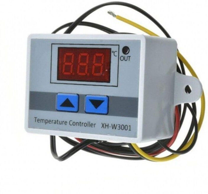 Real Instruments XH-W3001 AC 220V 1500W Thermostat Switch Temperature Sensor And Controller Electronic Components Electronic Hobby Kit