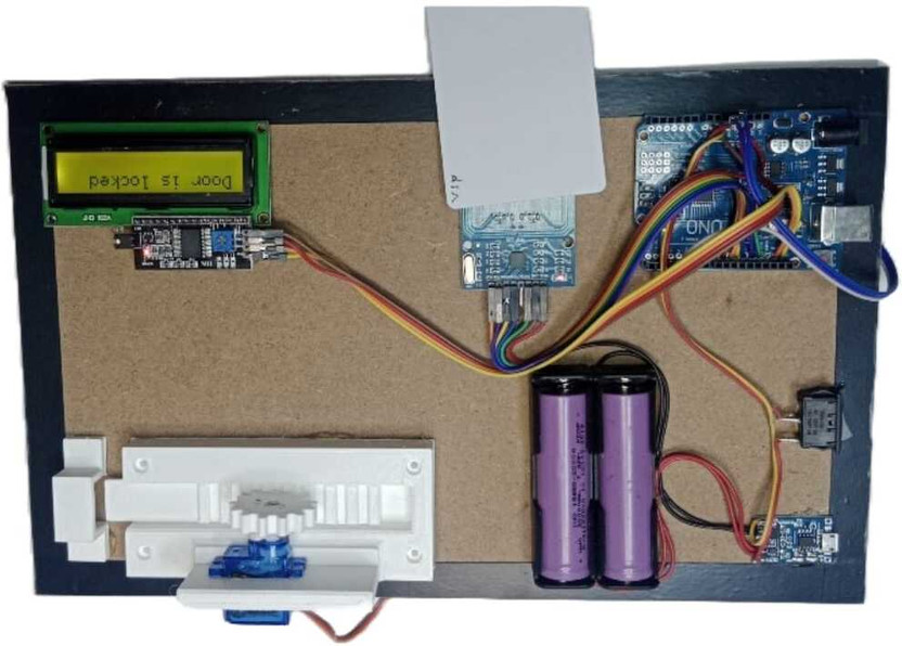 Mechanic37 RFID Door Lock Project Assembled Educational Electronic Hobby Kit