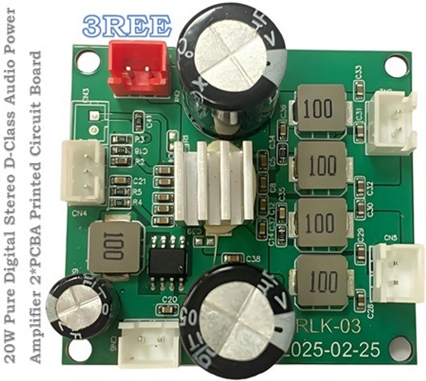 3REE HIGH QULITY Power 2 * 20W Power Amplifier board Electronic Components Electronic Hobby Kit