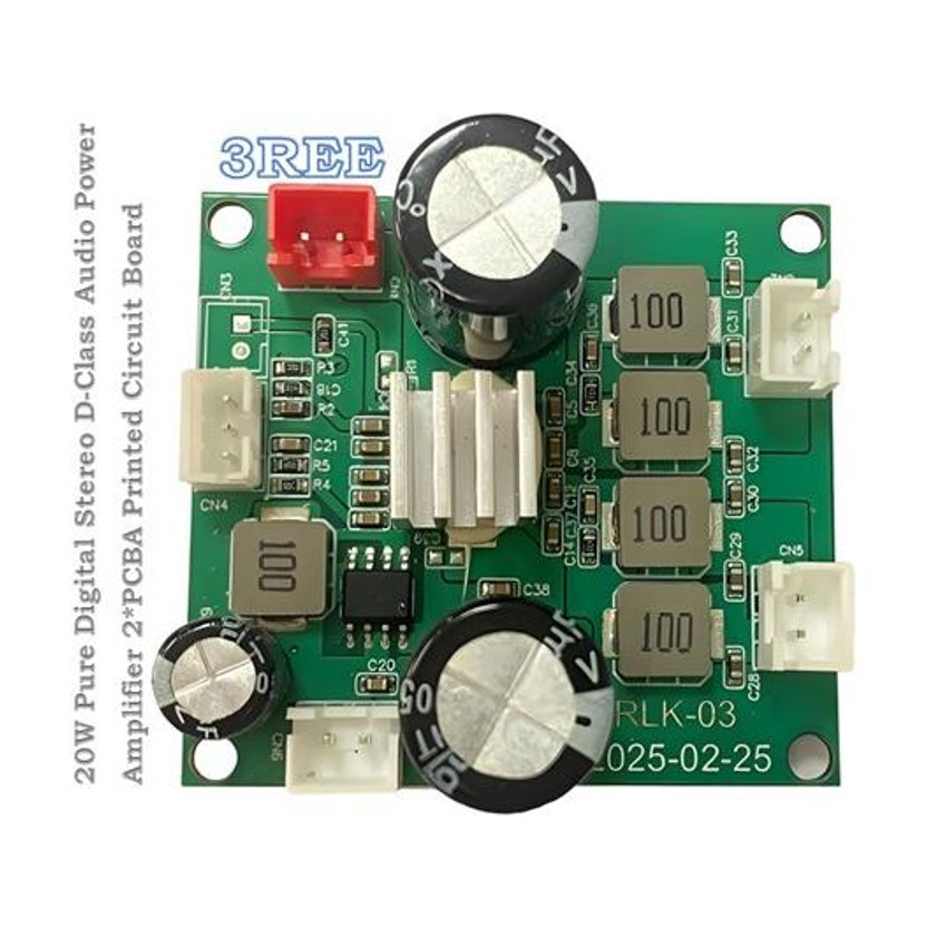 3REE 3REE HIGH QULITY Power 2 * 20W Power Amplifier board Electronic Components Electronic Hobby Kit - Flipkart Deal