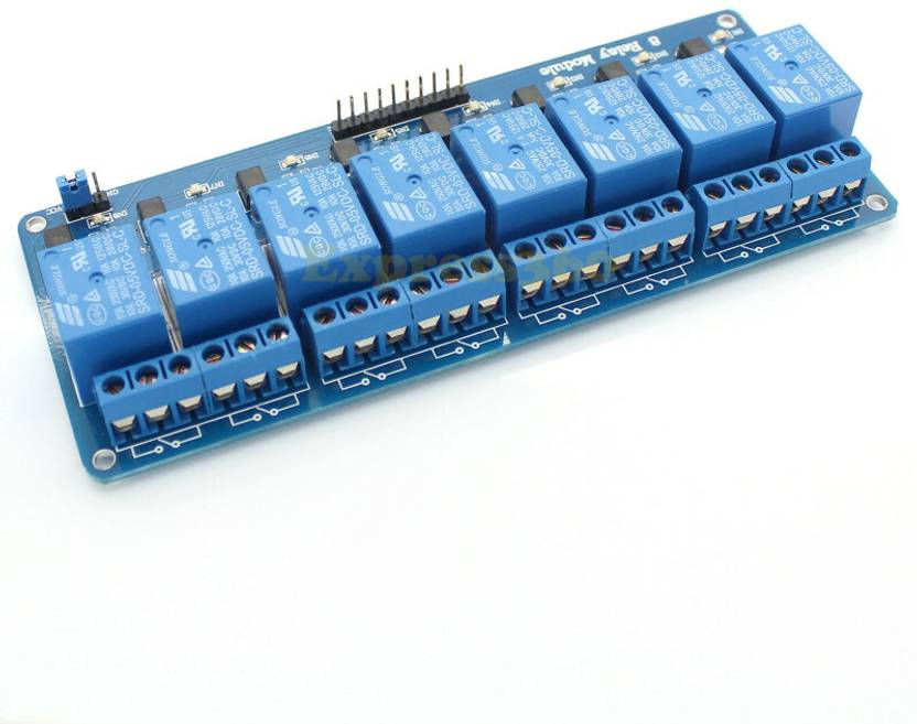 Electronic Spices 5V 8 channel relay module with light coupling