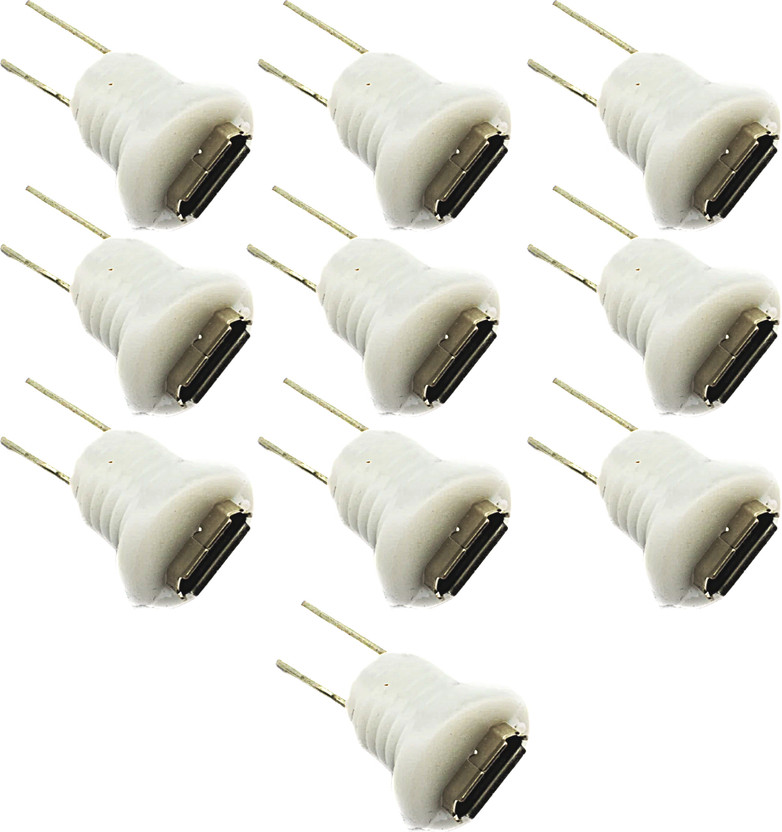 Electronics Crafts 10 Pieces Panel Mount V8 Female Micro USB Connector socket Electronic Components Electronic Hobby Kit