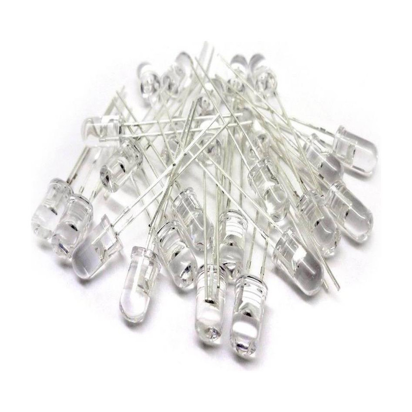 gobagee 5mm Ultra Bright LED 5 color Set Of 100 (20 pcs each) Light Electronic Hobby Kit