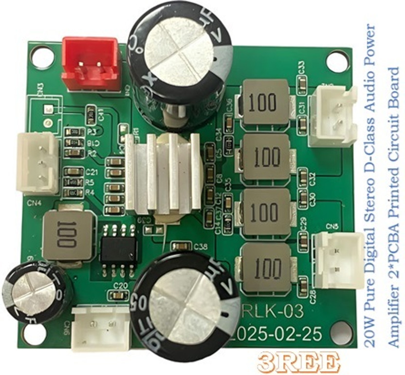 3REE SG FLASH Power 2 * 20W Power Amplifier board Electronic Components Electronic Hobby Kit