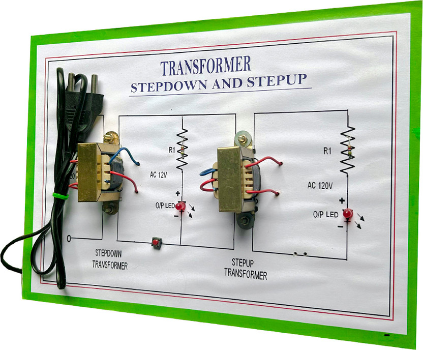 Rawat Rawat Science Project Transformer Step UP and Step DOWN Physics Working Model Educational Electronic Hobby Kit - Flipkart Deal