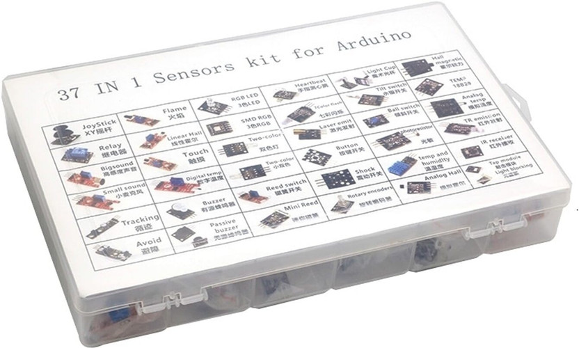 amiciSense amiciSense 37-in-1 Sensor Module Kit for Raspberry Pi – Comprehensive IoT Starter Set Electronic Components Electronic Hobby Kit - Flipkart Deal