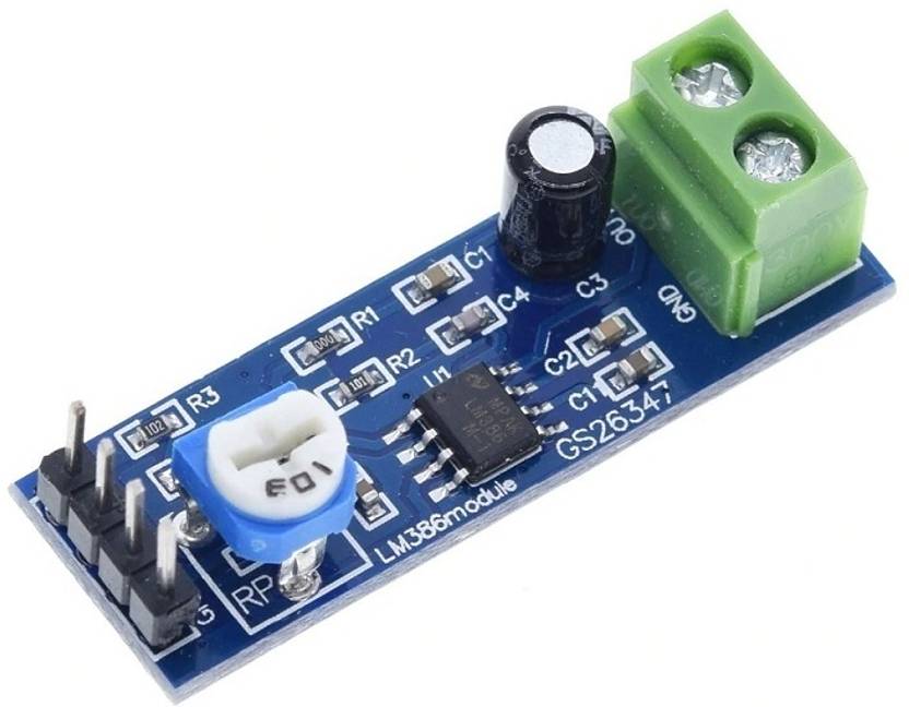 Robocity LM386 Audio Amplifier Module 10K variable resistor on board