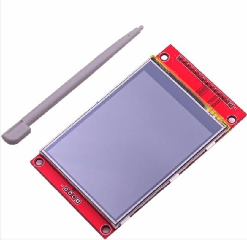 VROBOTIC 2.8 Inch TFT LCD SPI Display Module 240x320 with Resistive Touch Screen Electronic Components Electronic Hobby Kit