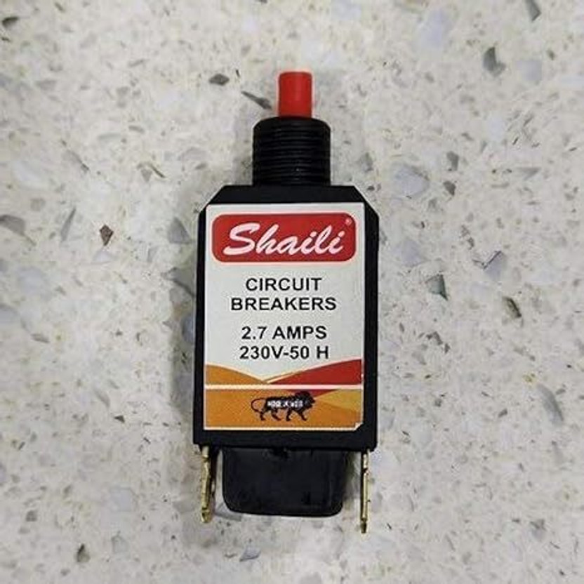 pmh Circuit Breaker - 2.7AMPS - Mixer Grinder Over Load Protector Switch Electronic Components Electronic Hobby Kit