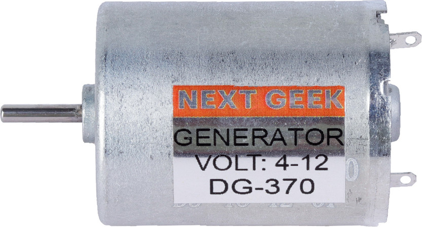NEXT GEEK Dynamo Motor Generator DC Volt 4-12 DIY School science project Educational Electronic Hobby Kit