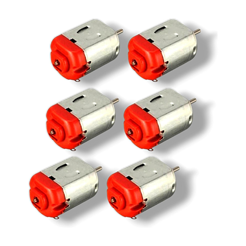 AVISRI 6 PCS DC 3V-6V DIY Electric motor Toy Car, Ships, Small Fan Motor Control Electronic Hobby Kit