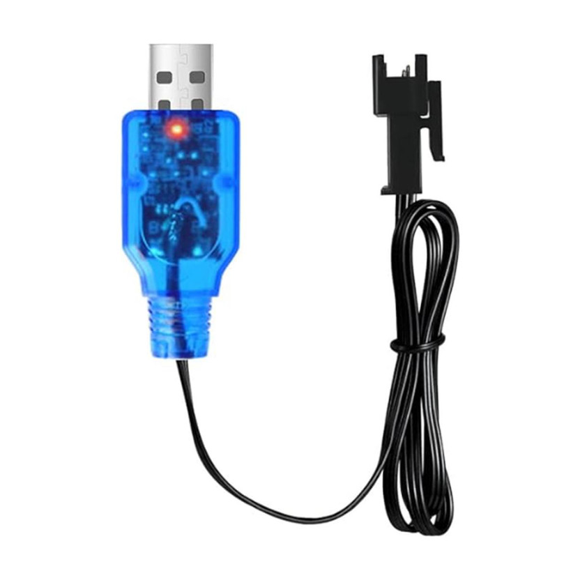 SixOhms SixOhms SM-2-Pin USB Charger Cable for 6V Li-ion/LiPo RC Car, Drone & Plane Electronic Components Electronic Hobby Kit - Flipkart Deal