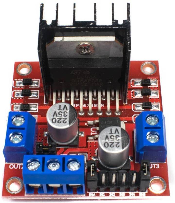 NORTONKIT NKITL298 2A Dual Motor Driver Module with PWM Control Motor