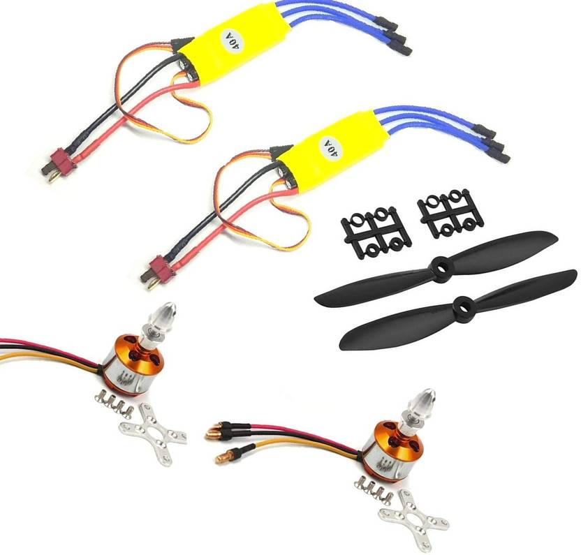RC Otor ESC Set,2212 KV2200 Otor + 40A Brushless ESC XT60 For Drone