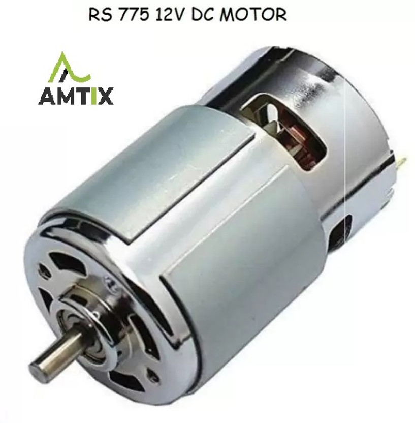 AMTIX DC Electric 775 Motor for Drill 12V 24V Motor (Pack of 1) Motor Control Electronic Hobby Kit