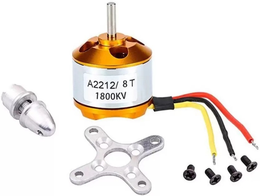 SG Flash A2212-1800Kv BlDC Brushless Motor Aircraft Helicopter Motor Control Electronic Hobby Kit