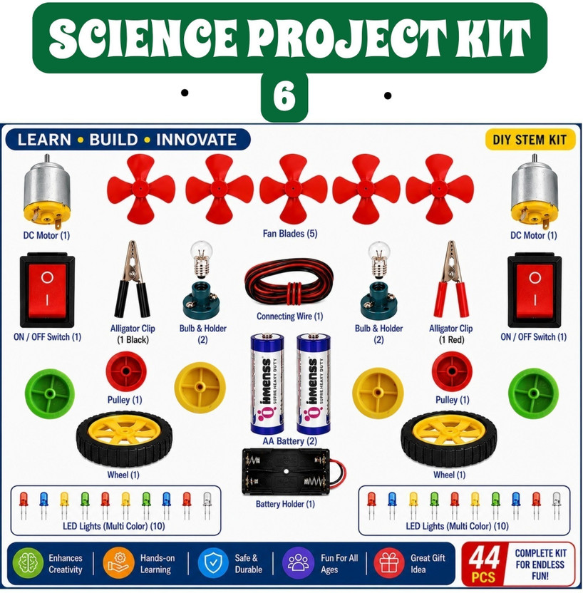 taka saki Electronic science stem circuit project kit diy making model set pack Electronic Components Electronic Hobby Kit