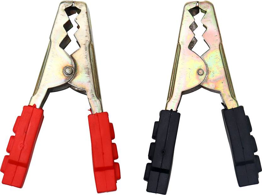 Electronic Spices 75 to 100 Amp Heavy duty crocodile alligator clamps