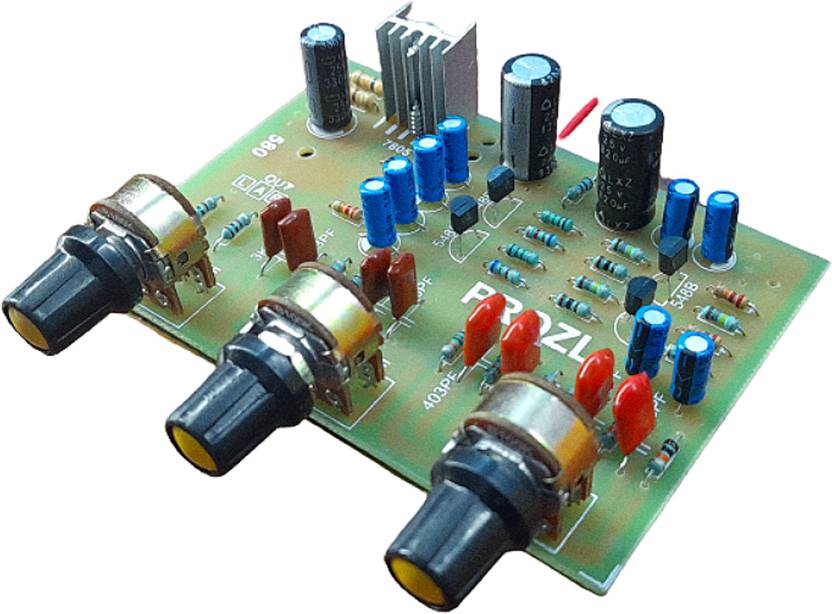 PROZL Four transistor preamplifier bass treble board Electronic