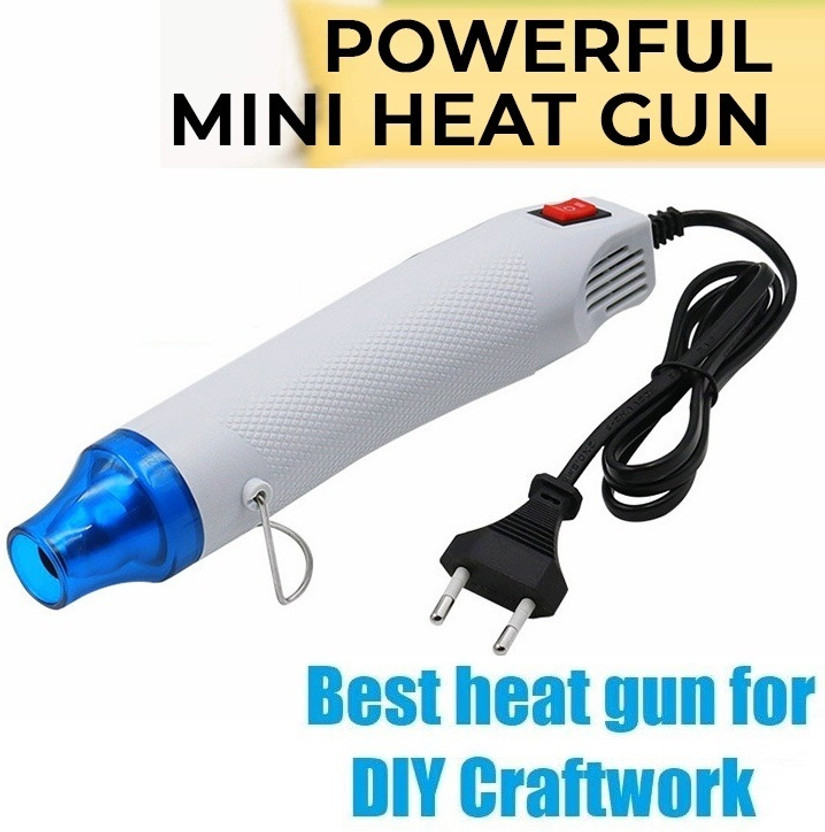 BALRAMA BALRAMA Mini Heat Gun Portable Electric Heating Nozzle Hot Air Gun 300w Craft Heat Tool Electronic Components Electronic Hobby Kit - Flipkart Deal