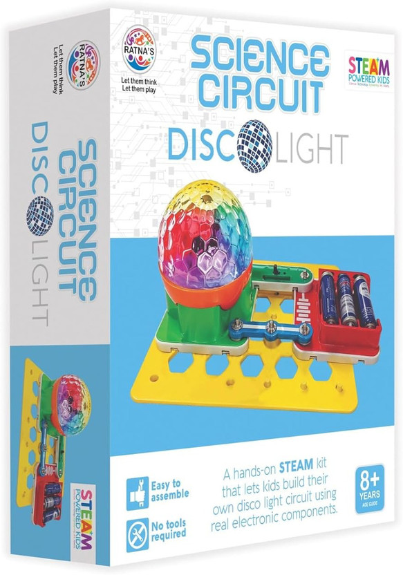 Ratnas Science Circuit Kit, Projector Kit for Kids Educational Electronic Hobby Kit Educational Electronic Hobby Kit