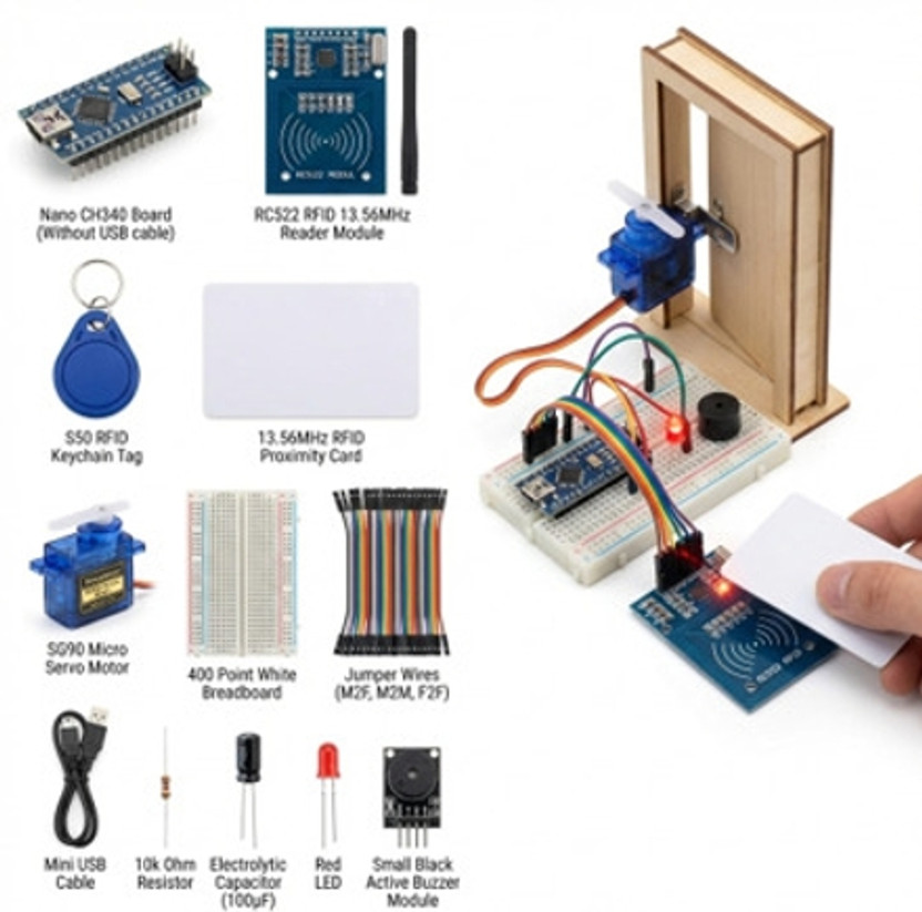 Stash21 S21-RFID-DL Educational Electronic Hobby Kit