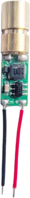 Electrobot Electrobot Green Laser Module 5mW 5V DC, 6mm Body with Driver Board Electronic Components Electronic Hobby Kit - Flipkart Deal