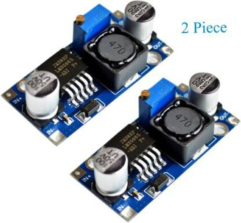 DHRUV-PRO DHRUV-PRO LM2596 LM2596S DC-DC Step Down Variable Volt Regulator djustable Buck Converter Electronic Components Electronic Hobby Kit - Flipkart Deal