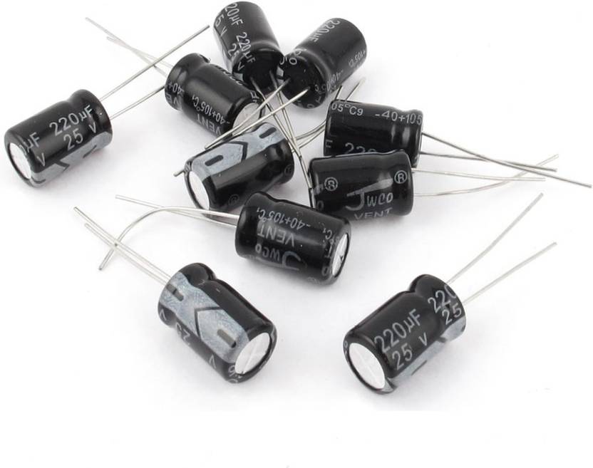 SunRobotics 220µF/25V Electrolytic Capacitor Used In Industrial Power