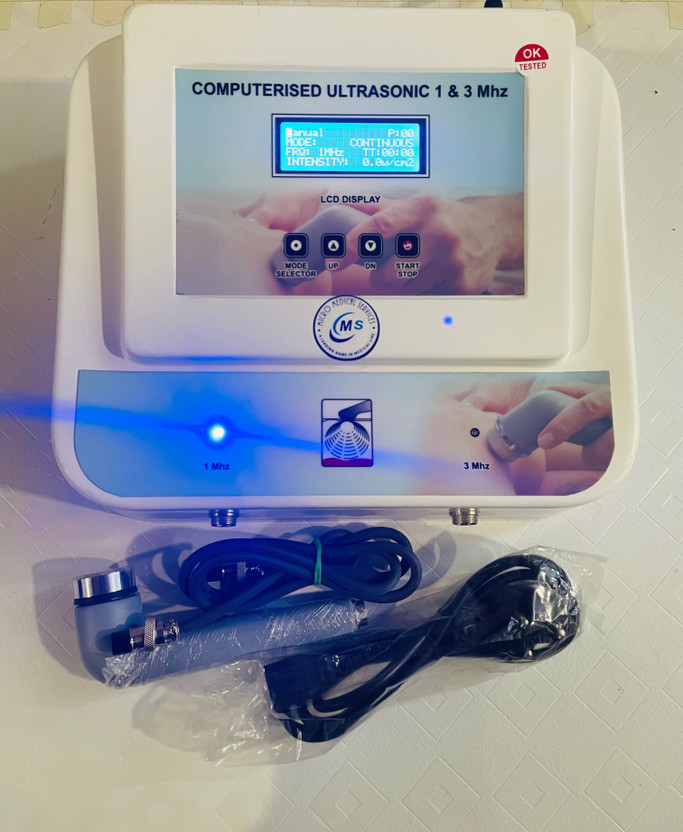 Micro medical services LCD MODEL ULTRASONIC 1&3 mhz Ultrasound Electrotherapy Device(Us1&3)