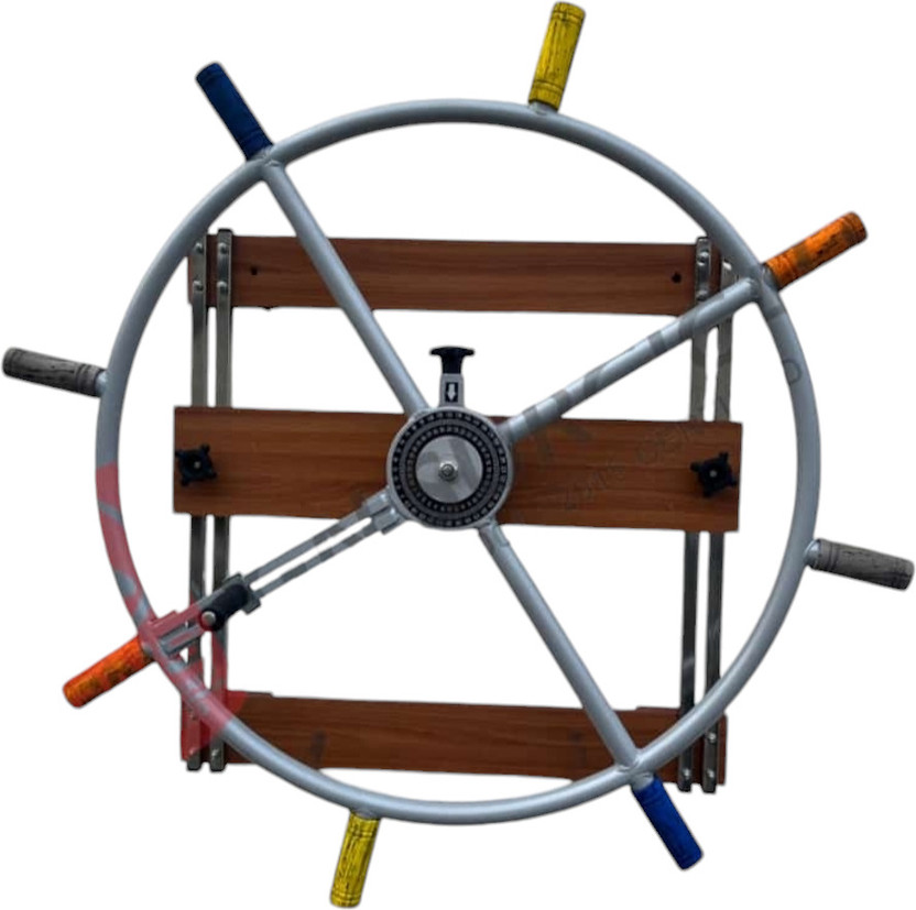 PSR ENTERPRISES Physio Therapy Nautical Cum Shoulder Wheel Wall Mounted is fitted With Resistance Mechanism And 360 degree scale Powder Coated Finish Electrotherapy Device(PSR-8A)