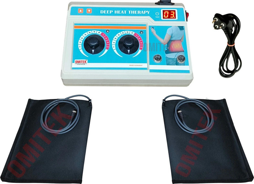 omitek Slimming Cellulite Deep Heat Therapy 2 Channel Equipment Electrotherapy Device For home Visit and Clinic Purpose Electrotherapy Device(Electrotherapy Device (2 Channel Deep Heat Therapy Machine Physiotherapy)