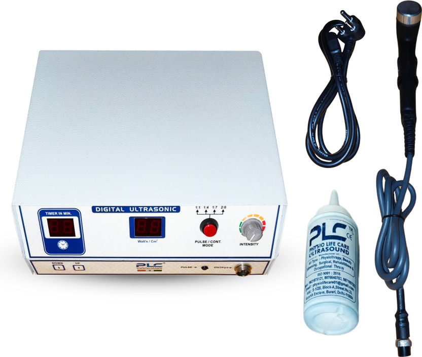 PHYSIO LIFE CARE Digital Ultrasound Therapy Machine for Pain Relief Device Ultrasound Machine Electrotherapy Device(Machine with 1 year warranty (PLC0083))