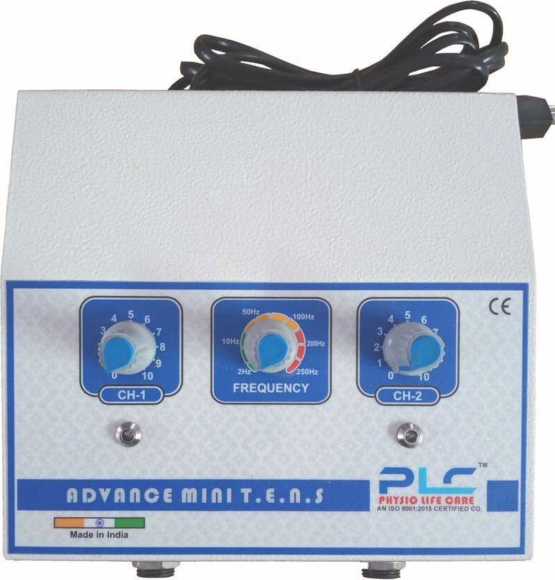 PHYSIO LIFE CARE Advance Mini Tens 2 Channel Physiotherapy Portable Machine Physiotherapy Equipment Electrotherapy Electrotherapy Device(8776)