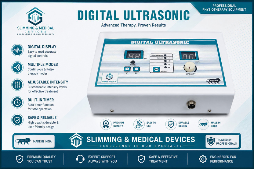 SLIMMING SLIMMING AND MEDICAL DEVICES electrotherapy Ultrasound Therapy Machine Electrotherapy Device(smd/01) - Flipkart Deal
