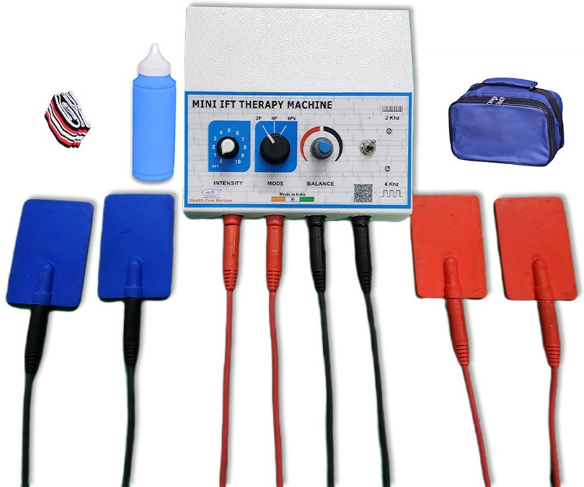 Health Care Devices Mini IFT Advance Machine for Physiotherapy Home visit Electrotherapy Portable Interferential Therapy for Pain Relief Physiotherapy Equipment Electrotherapy Electrotherapy Device(Mini Ift Physiotherapy Machine Electrotherapy equipment Device)