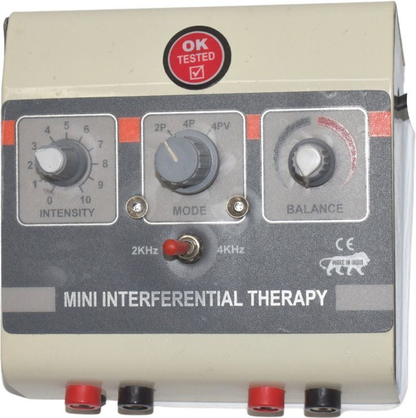 HEALTHCARE MEDICAL EQUIPMENTS Mini IFT Machine for Physiotherapy | Mini Interferential Therapy Machine | IFT (Interferential Therapy) for Physiotherapy Electrotherapy Device(Mini IFT machine for pain relief)
