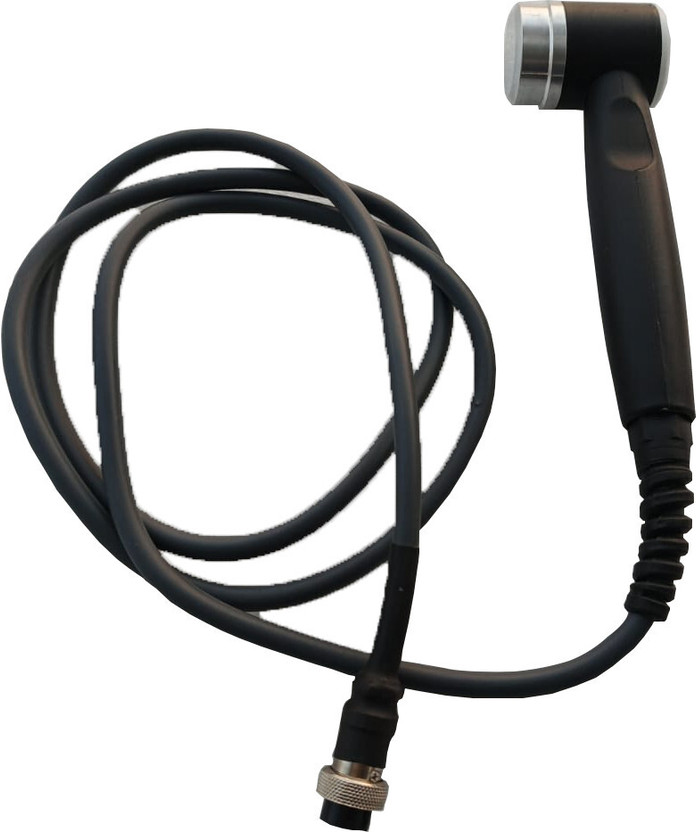 Micro medical services Adv. Probe Handle 2 pin Ultrasonic 1 mhz ultrasonic head wire Portable Ultrasound handle 2 pin for Physiotherapy Electrotherapy Device((Ultrasonic Probe Ultrasound Handle With Wire (2Pin)