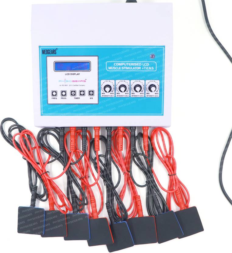 MEDGEARS 4 Channel Tens Machine +Muscle Stimulator Fully Digital