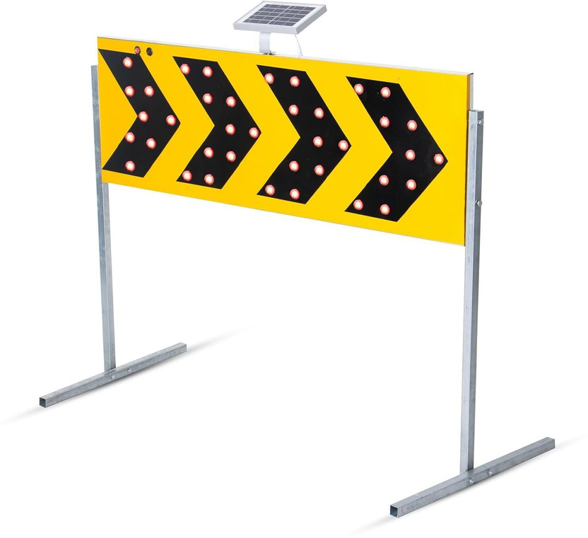 Robustt Route Direction Arrow Emergency Sign(Reflective Sign)