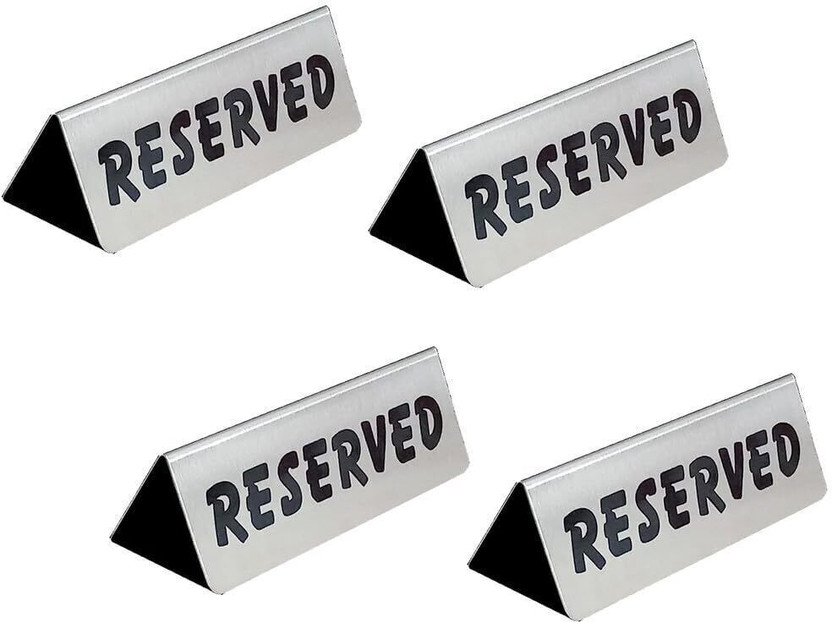 Hospitality Reserved Emergency Sign(Reflective Sign)
