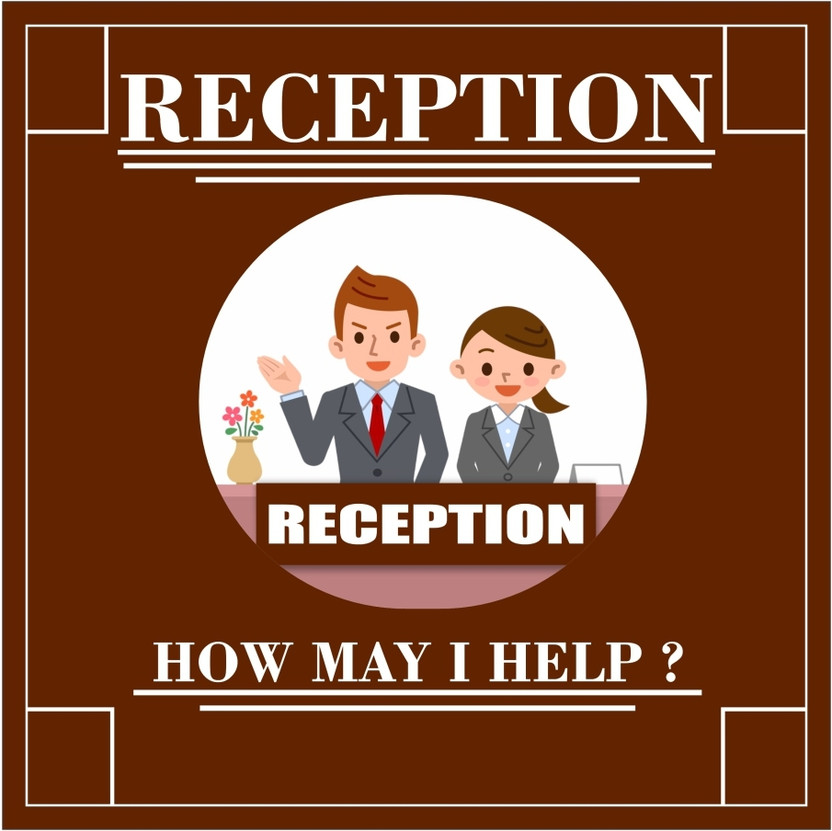 Ordershock Ordershock Reception Sing Board For Hotels And Malls And Hospitals 8x2 Inches Emergency Sign - Flipkart Deal