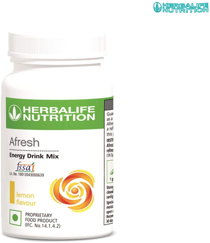 HERBALIFE Nutrition Afresh Lemon Energy Drink - The Herbalifee Nutrition Way Sports Drink(50 g, Lemon Flavored)