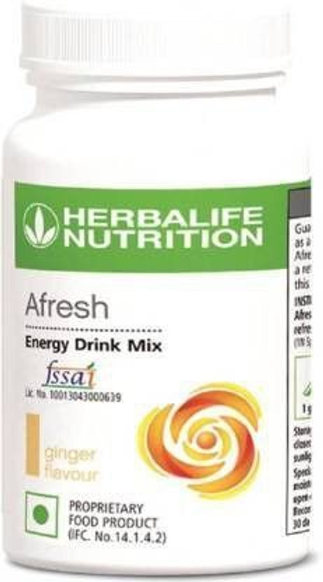 Herbalife Nutrition Nutrition Afresh Old Formula With Guarana Seeds Ginger Protein Blends Sports Drink(50 ml, UNFLAVOR Flavored)