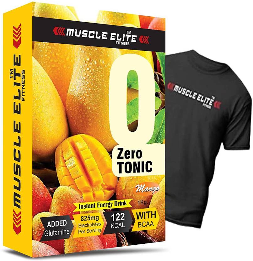 MUSCLE ELITE FITNESS Zero tonic Instant Energy Drink Formula, Extended Workout Electrolyte